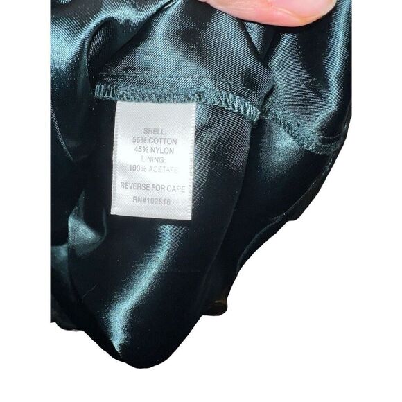 Garnet Hill Emerald Green Lace Boheme Dress Size 0 Great Cond. - Picture 7 of 10